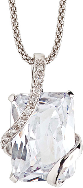 Preciosa Náhrdelník Graceful White 5028 00