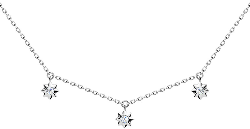 Preciosa Roztomilý stříbrný náhrdelník Orion 5250 00