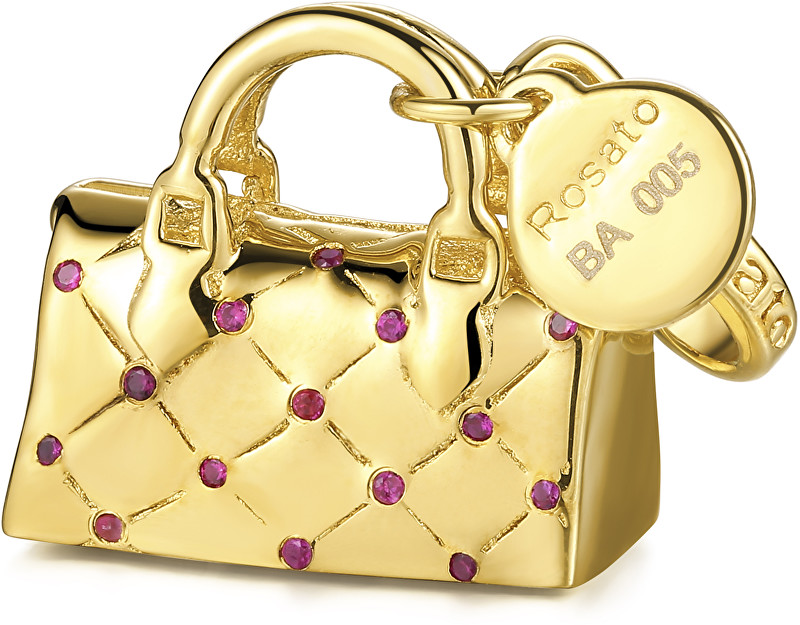 Rosato Pozlacený přívěsek My Bags RBA005