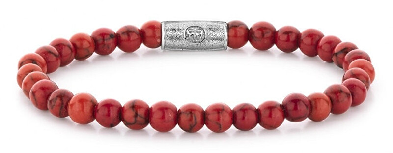 Rebel&Rose Korálkový náramek Red Delight RR-60028-S 16,5 cm - S