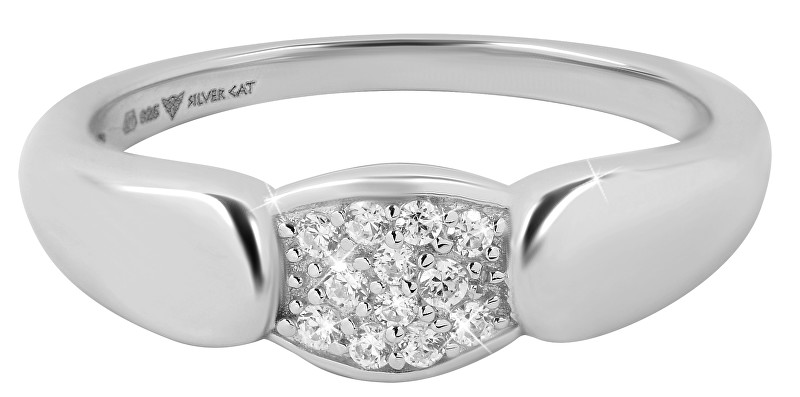 Silver Cat Dámský prsten se zirkony SC272 58 mm