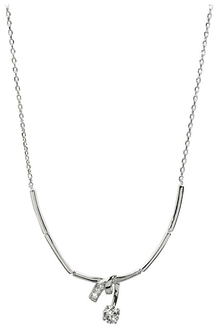 Silver Cat Stříbrný náhrdelník se zirkony SC204
