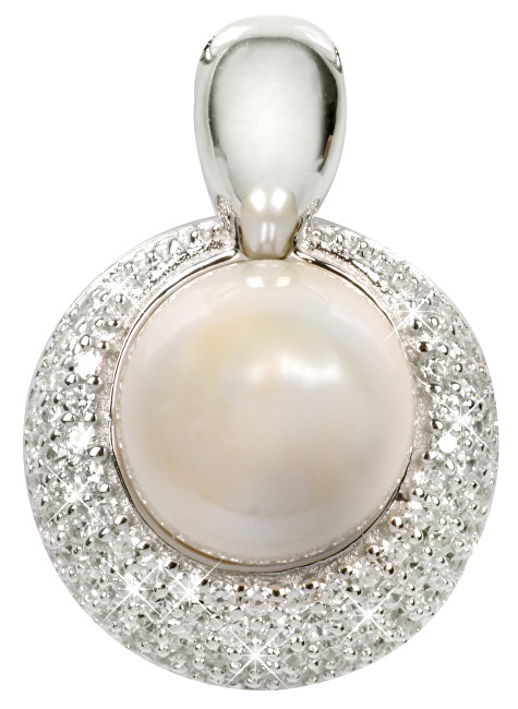Silver Cat Stříbrný přívěsek s perlou SC128