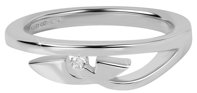 Silver Cat Stříbrný prsten pro ženy SC276 60 mm