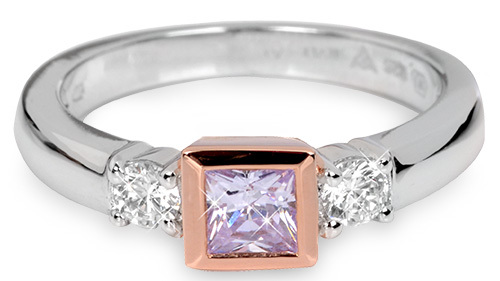 Silver Cat Stříbrný prsten s krystaly SC145 60 mm