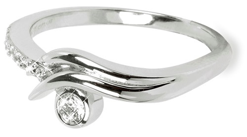 Silver Cat Stříbrný prsten se zirkony SC200 52 mm