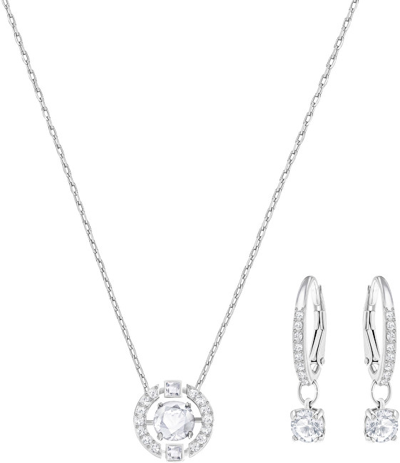 Swarovski Luxusní sada náhrdelníku a náušnic SPARKLING DANCE 5279018