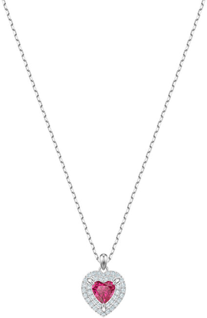 Swarovski Romantický náhrdelník se srdíčkem ONE 5446301