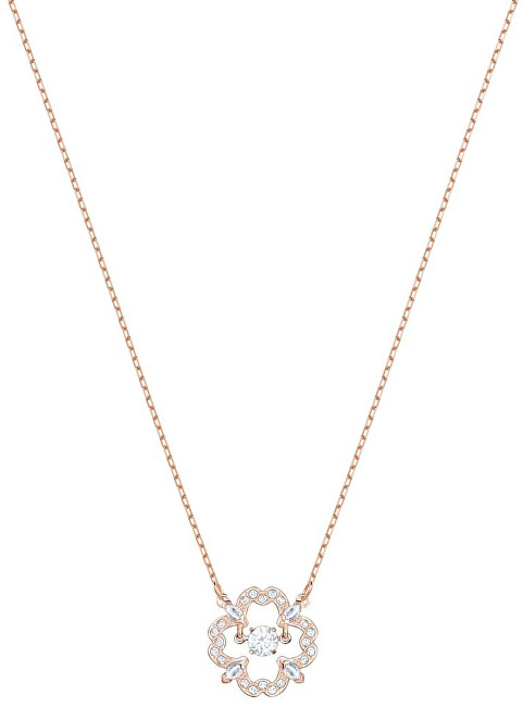 Swarovski Stylový náhrdelník s kytičkou SPARKLING DANCE 5408437