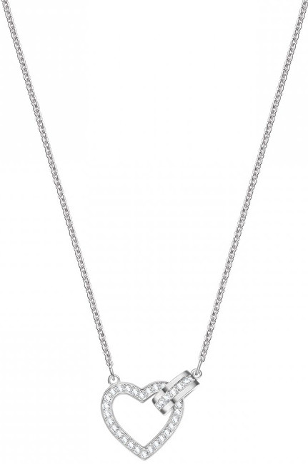 Swarovski Stylový náhrdelník se srdíčkem LOVELY 5380703