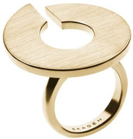 Skagen Exkluzivní zlatý prsten SKJ0624710 56 mm