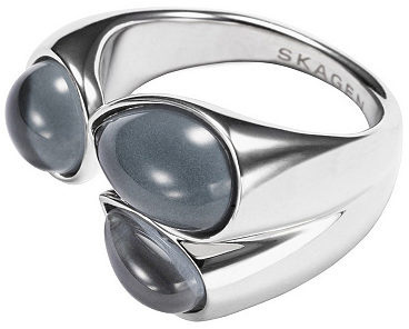 Skagen Módní ocelový prsten SKJ0771040 50 mm