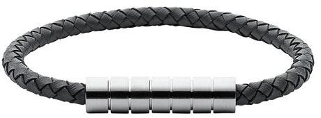 Skagen Pánský kožený náramek SKJM0112040