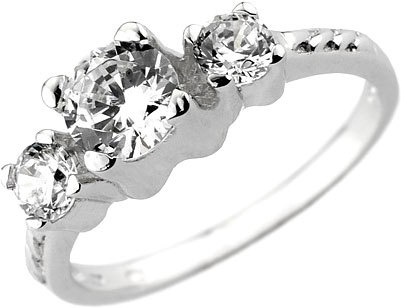 Silvego Zirkonový zásnubní prsten Via ze stříbra JJJR0801 59 mm