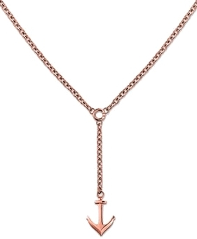 Tommy Hilfiger Bronzový náhrdelník s kotvou TH2700923