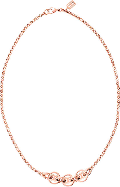Tommy Hilfiger Dámský náhrdelník v barvě růžového zlata TH2700633