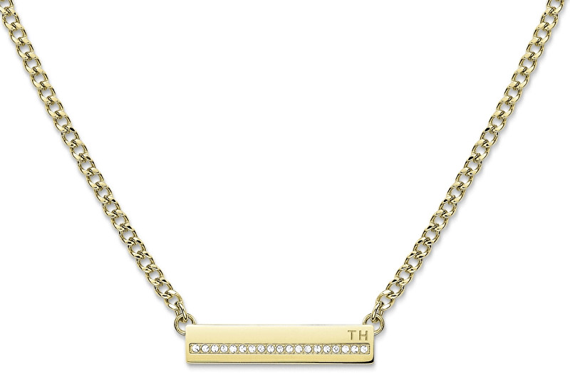 Tommy Hilfiger Něžný náhrdelník s krystaly TH2700919