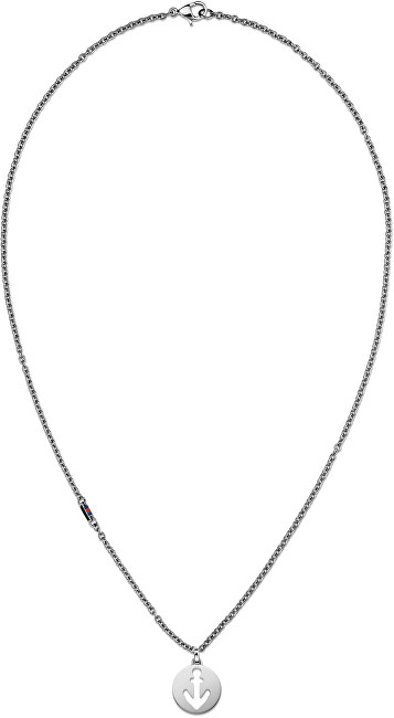 Tommy Hilfiger Ocelový náhrdelník s kotvou TH2700927
