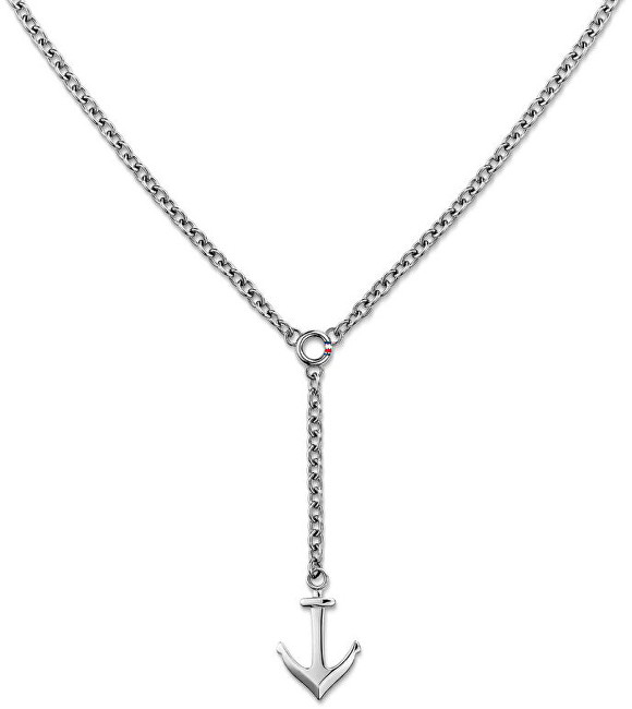 Tommy Hilfiger Ocelový náhrdelník s kotvou TH2700921