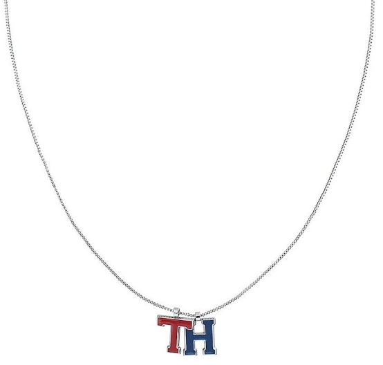 Tommy Hilfiger Ocelový náhrdelník s přívěskem TH2780095