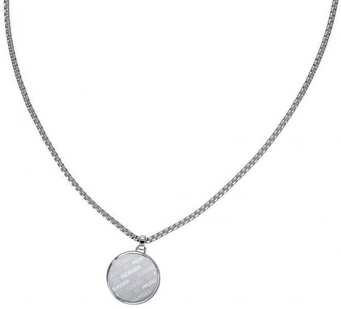 Tommy Hilfiger Ocelový náhrdelník s přívěskem TH2790037