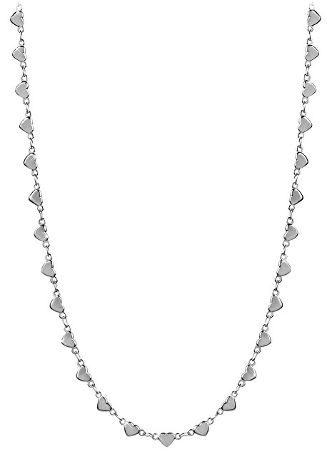 Troli Srdíčkový ocelový náhrdelník
