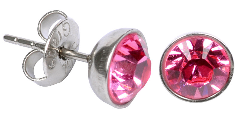 Tribal náušnice visací Swarovski ESSW12 rose