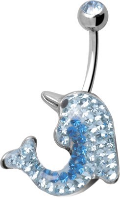 Tribal Piercing do pupíku AXDOLPHIN02-D 1,6 x 8 mm