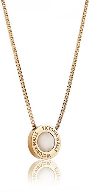 Victoria Walls Pozlacený ocelový náhrdelník VN1053G