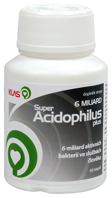 Zobrazit detail výrobku Klas Super Acidophilus plus 6 miliard 60 kapslí Zobrazit detail výrobku Klas Super Acidophilus plus 6 miliard 60 kapslí