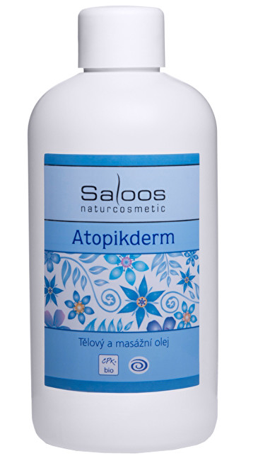 Saloos Bio tělový a masážní olej - Atopikderm 250 ml