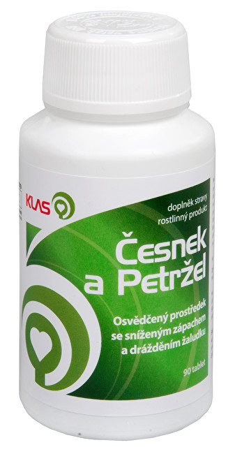 Zobrazit detail výrobku Klas Česnek a petržel 90 tbl. Zobrazit detail výrobku Klas Česnek a petržel 90 tbl.
