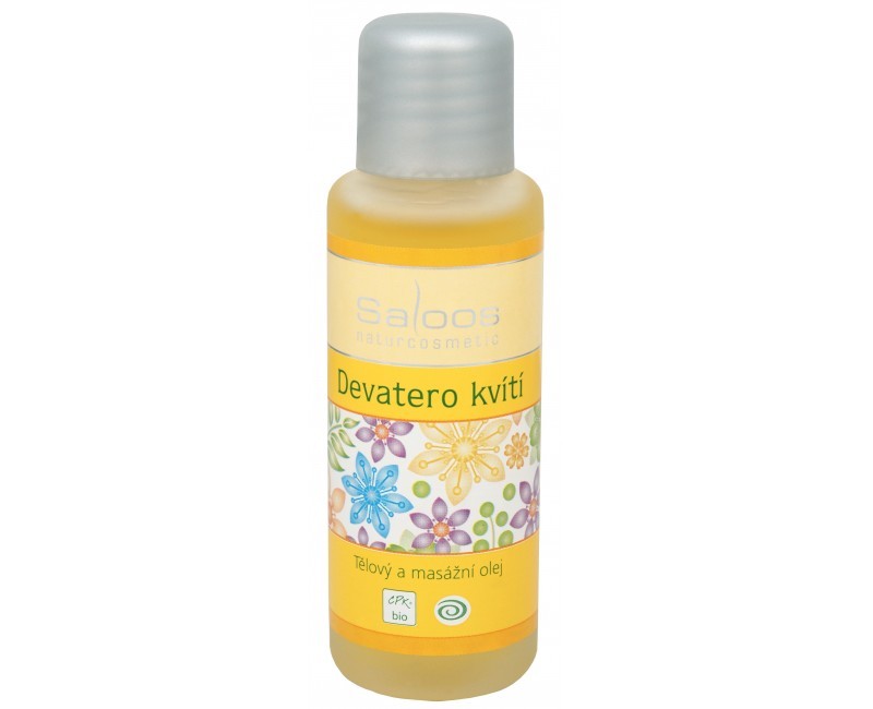 Zobrazit detail výrobku Saloos Bio tělový a masážní olej - Devatero kvítí 50 ml Zobrazit detail výrobku Saloos Bio tělový a masážní olej - Devatero kvítí 50 ml