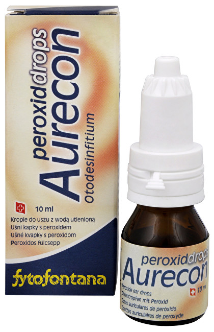 Herb Pharma Aurecon ušní kapky s peroxidem 10 ml