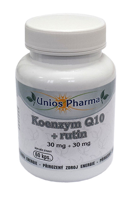 Unios Pharma Koenzym Q10 + rutin 60 kapslí