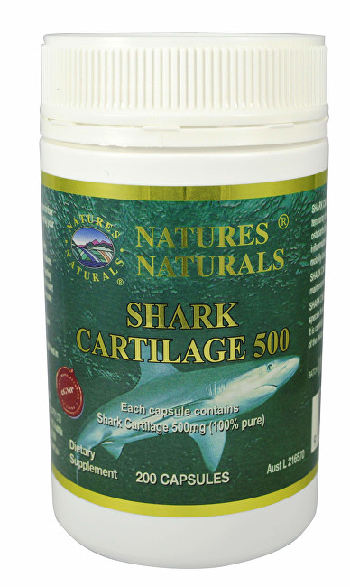 Australian Remedy Shark Cartilage 500 - žraločí chrupavka 200 kapslí