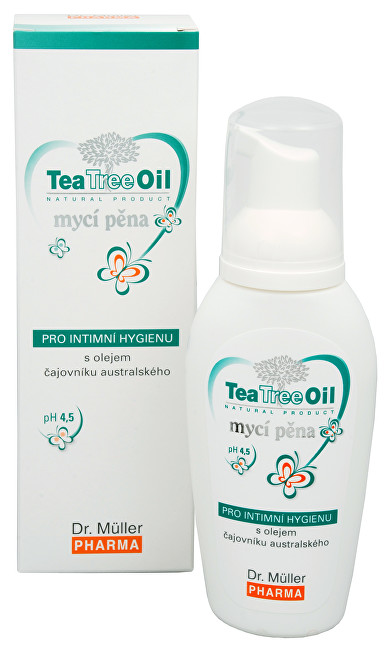 Dr. Muller Tea Tree Oil intimní mycí pěna 100 ml