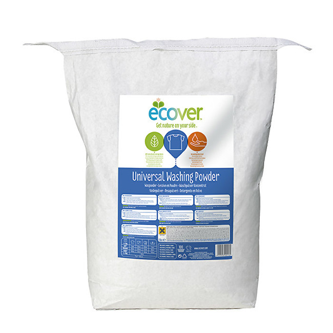 Ecover Koncentrovaný prací prášek na barevné i bílé prádlo 7,5 kg