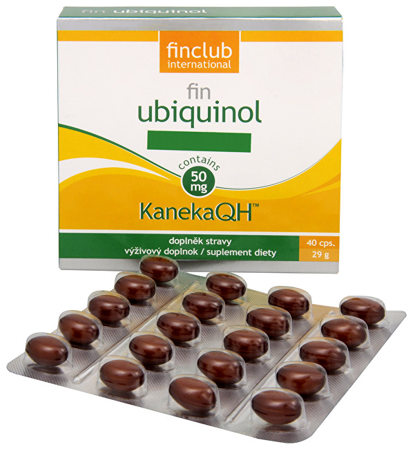 Finclub Fin Ubiquinol caps 40 kapslí