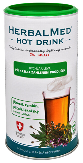 Simply You HerbalMed Hot Drink Dr. Weiss - kašel, průdušky 180 g