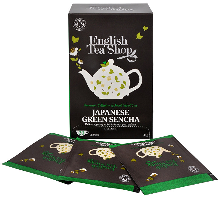 Japonský zelený čaj Sencha 20 sáčků