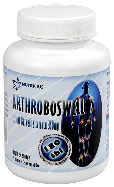 Zobrazit detail výrobku Nutricius Arthroboswell 180 tbl. Zobrazit detail výrobku Nutricius Arthroboswell 180 tbl.