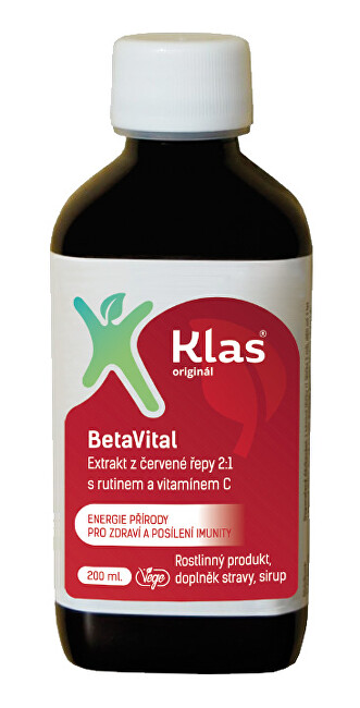 Zobrazit detail výrobku Klas Betavital 200 ml Zobrazit detail výrobku Klas Betavital 200 ml