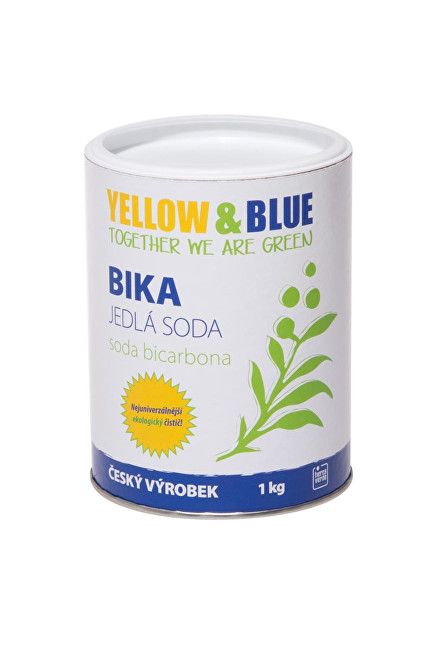 Yellow & Blue BIKA - jedlá soda dóza 1 kg