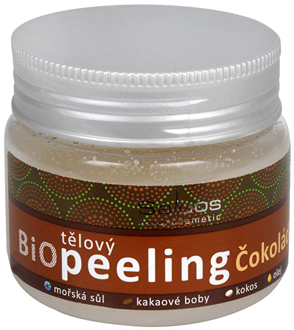 Saloos Bio Tělový peeling - Čokoláda 140 ml