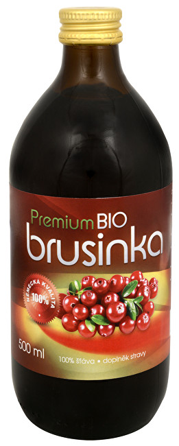 Allnature Brusinka Premium - 100% Bio šťáva 500 ml