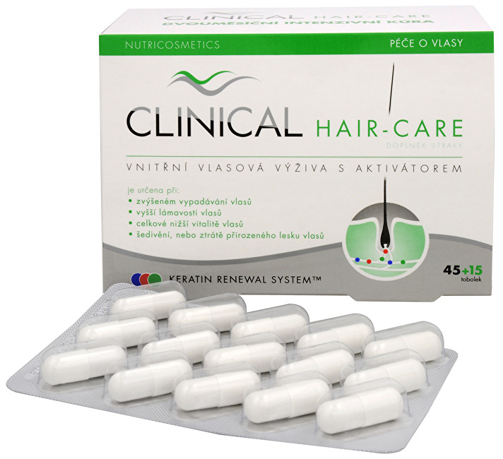 Clinical Clinical Hair-care 45 tob. + 15 tob. ZDARMA