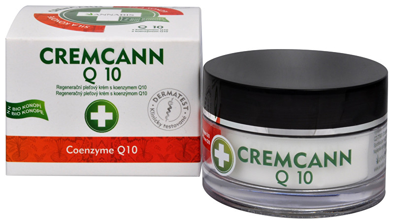 Annabis Cremcann Q10 - konopný regenerační pleťový krém 50 ml