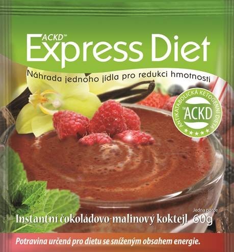 Good Nature Express Diet - instantní čokoládovo-malinový koktejl 60 g