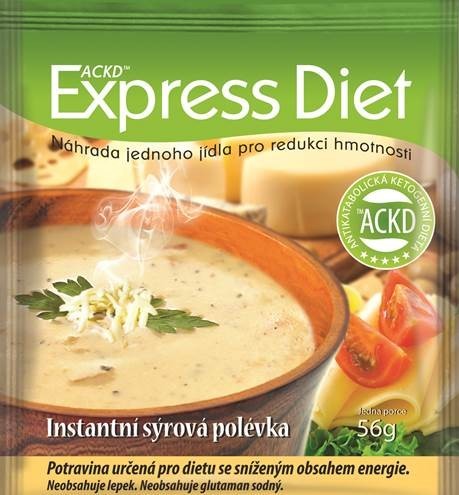 Good Nature Express Diet - instantní polévka Sýrová 56 g